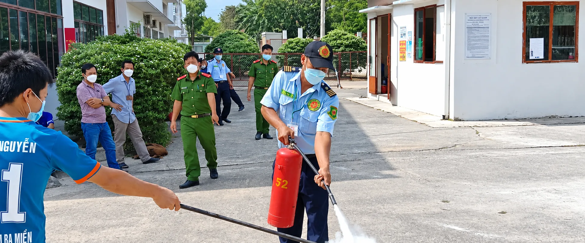 Diễn tập phòng cháy chữa cháy tại doanh nghiệp