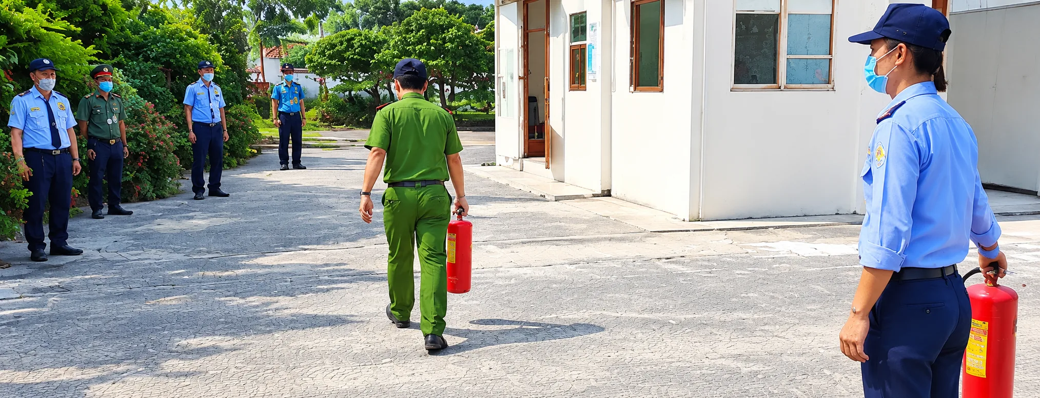 Diễn tập xử lý sự cố cháy nổ