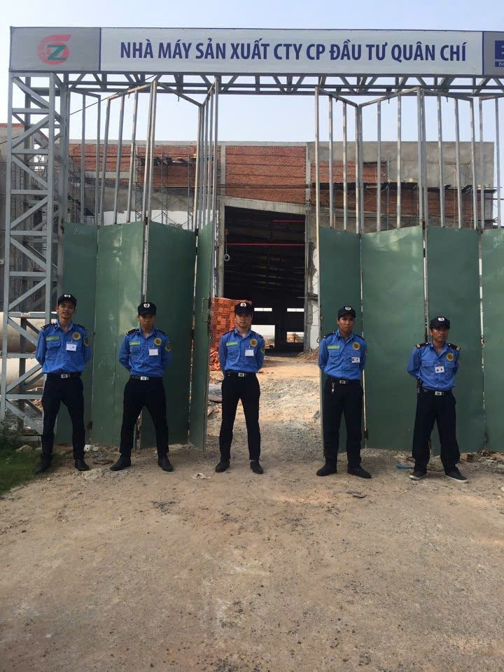 Bảo vệ công trường, bến bãi